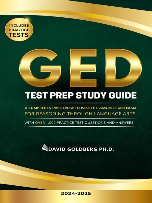 Title details for GED Test Prep Study Guide by David Goldberg - Available
